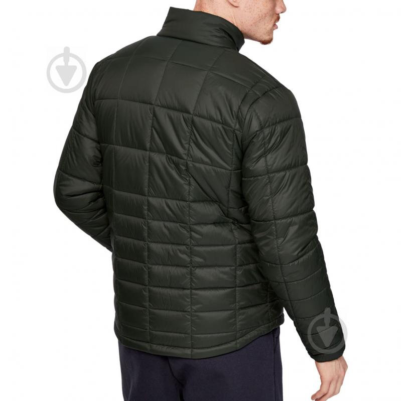 Куртка мужская демисезонная Under Armour UA Armour Insulated Jacket 1342739-310 р.S зеленая - фото 2