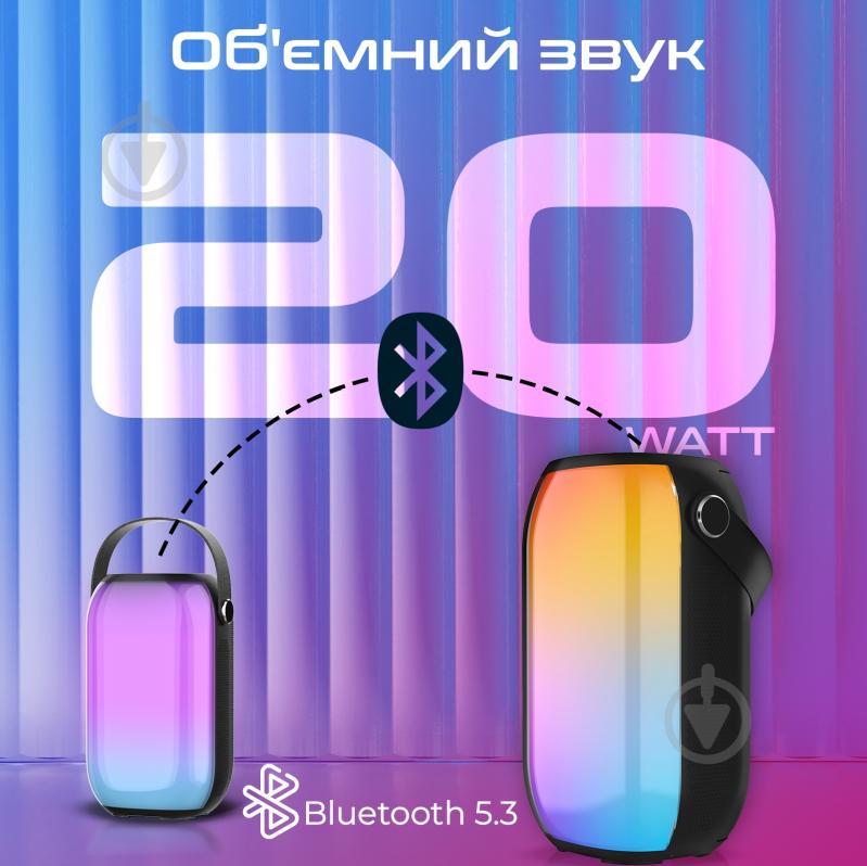 Акустическая система Promate Spectro-20 black (spectro-20) - фото 2 Акустическая система Promate Spectro-20 black (spectro-20) - фото 2