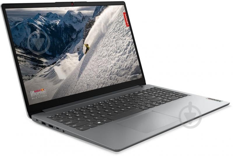 Ноутбук Lenovo IdeaPad 1 15AMN7 82VG00CMRA 15,6" (1397144) cloud grey - фото 2