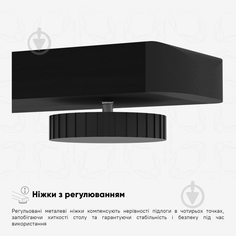 Стол компьютерный Mealux PowerDesk Carbon RGB - фото 16