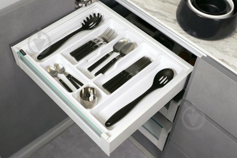 Лоток для столовых приборов Rejs PRO 830x490x45 мм фасад 900 мм пластиковый белый ТЕ13.2669.05.013 - фото 5 Лоток для столовых приборов Rejs PRO 830x490x45 мм фасад 900 мм пластиковый белый ТЕ13.2669.05.013 - фото 5