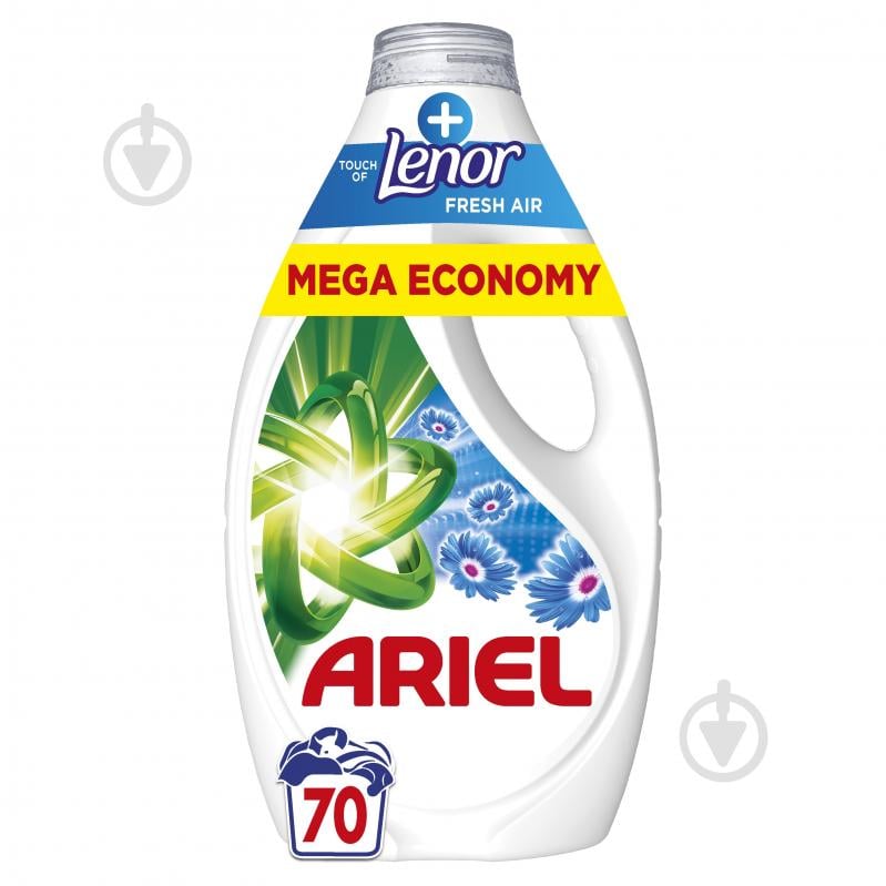 Гель для машинного та ручного прання Ariel Дотик свіжого повітря Lenor 3,15 л - фото 1
