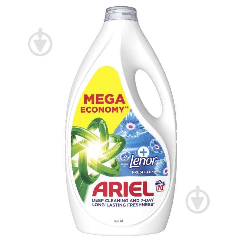 Гель для машинного та ручного прання Ariel Дотик свіжого повітря Lenor 3,15 л - фото 2