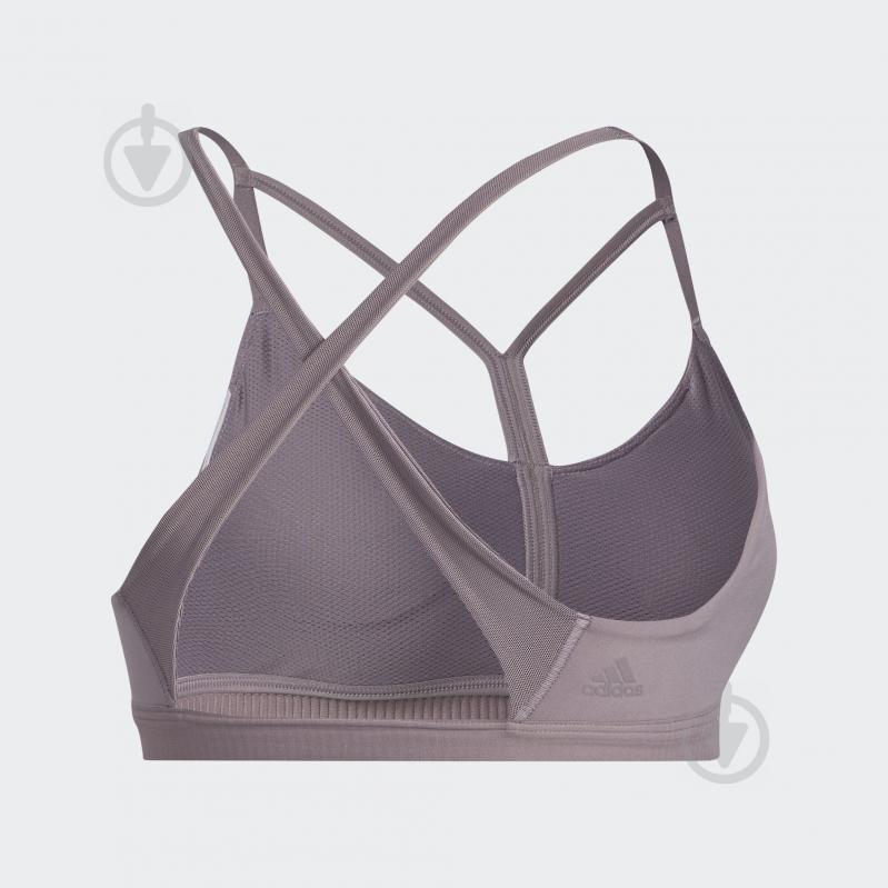 Бра Adidas AM DYNAMIC BRA FJ7276 р.XS фіолетовий - фото 2