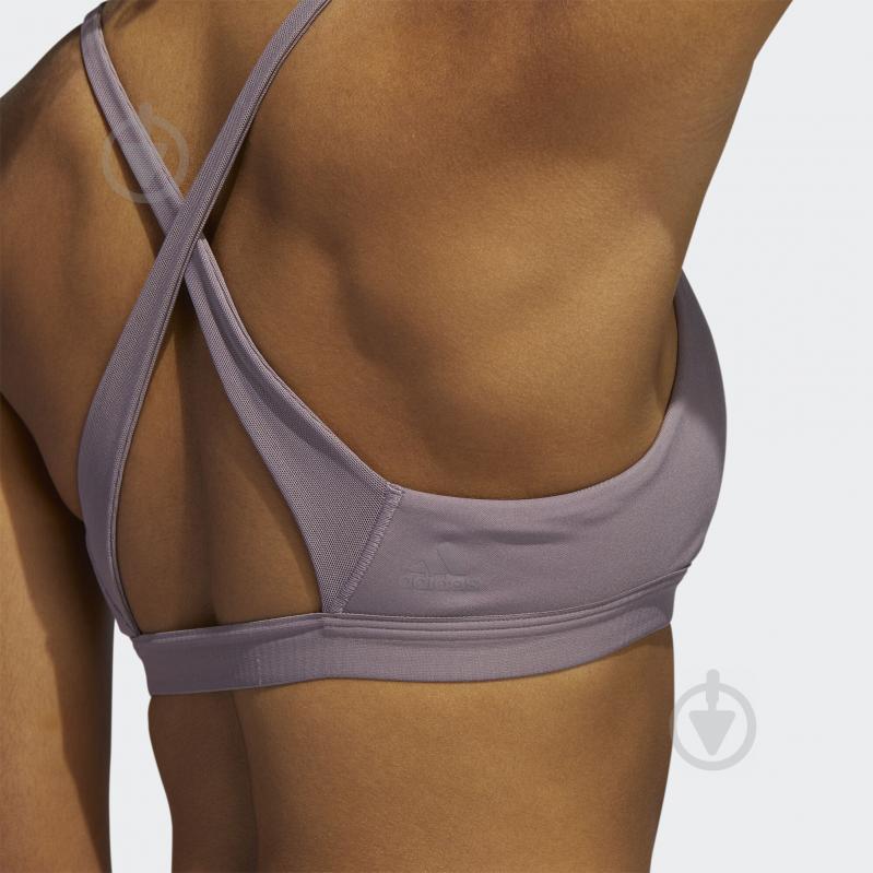 Бра Adidas AM DYNAMIC BRA FJ7276 р.XS фіолетовий - фото 8