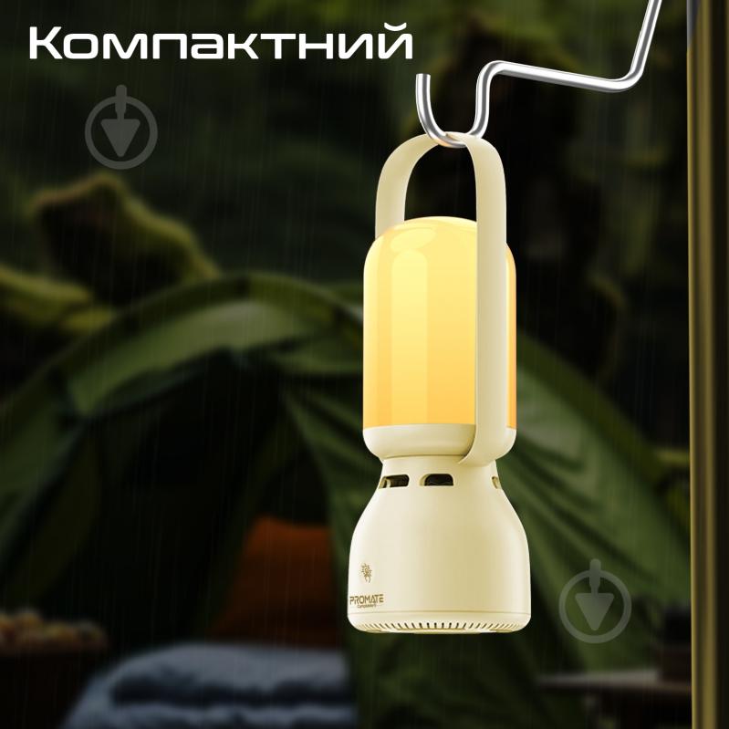 Акустическая система Promate Campmate-5 1.0 white (campmate-5) - фото 7