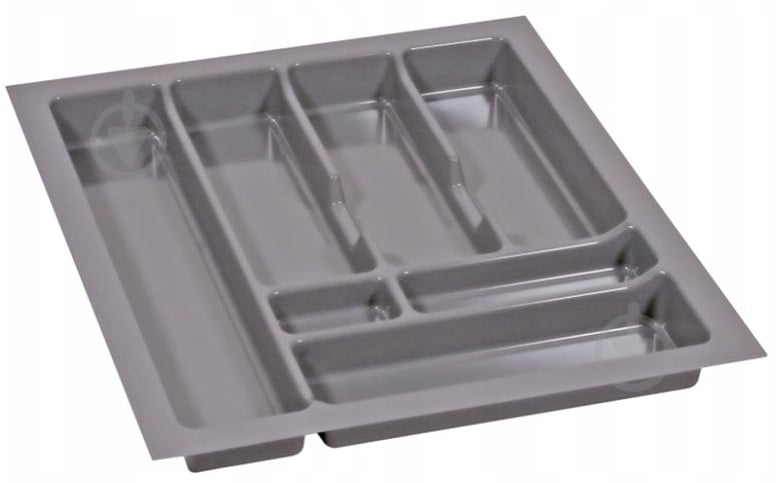 Лоток для столових приборів Rejs PRO 430x490x45 мм фасад 500 мм пластиковий сірий ТЕ13.2666.05.036 - фото 1 Лоток для столових приборів Rejs PRO 430x490x45 мм фасад 500 мм пластиковий сірий ТЕ13.2666.05.036 - фото 1