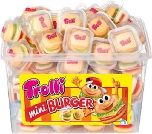 ᐉ Мармелад жевательный Trolli Mini Burger 4000512994909 • Купить в ...