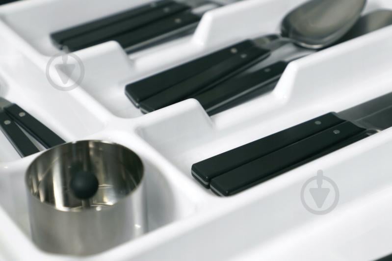 Лоток для столовых приборов Rejs PRO 730x490x45 мм фасад 800 мм пластиковый белый ТЕ13.2668.05.013 - фото 3 Лоток для столовых приборов Rejs PRO 730x490x45 мм фасад 800 мм пластиковый белый ТЕ13.2668.05.013 - фото 3