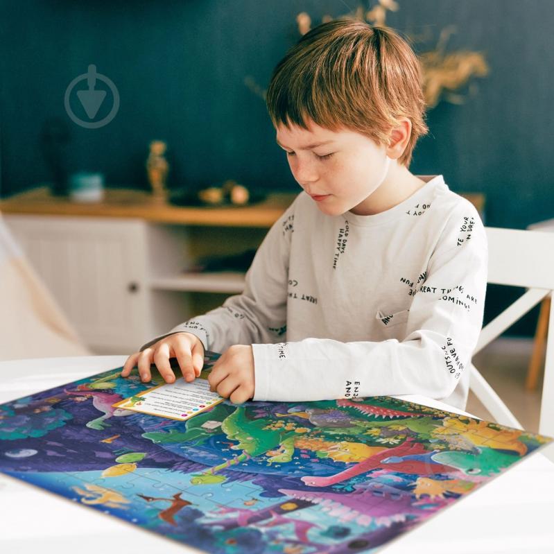 Гра-пазл DoDo Шукай та знаходь Країна динозаврів, 100 елементів 300669 - фото 7