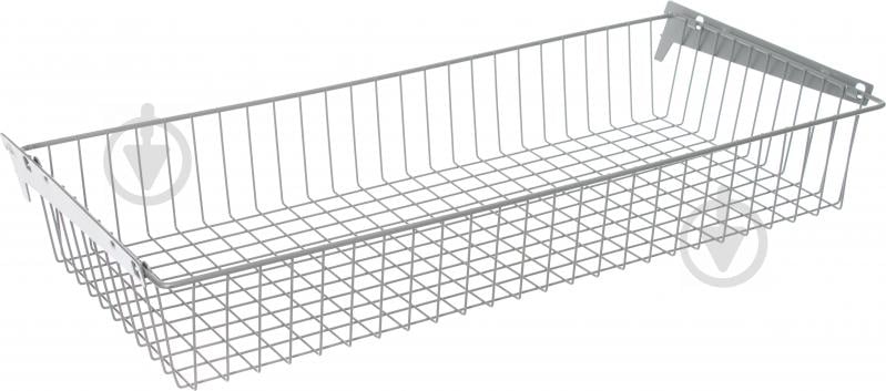 Кошик до гардеробної системи Element System 800x350x125 мм срібний - фото 1