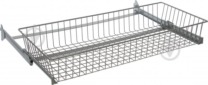 Корзина к гардеробной системе Element System 800x350x155 мм серебряный - фото 1