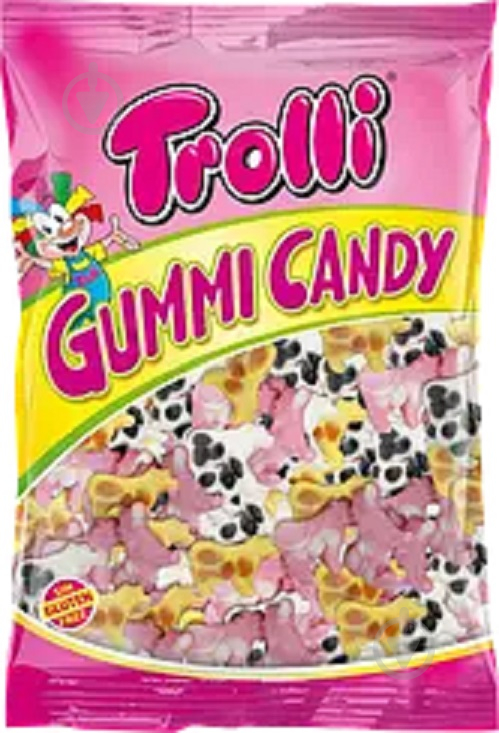 Цукерки жувальні Trolli Gummi Candy Молочна корівка 1000 г - фото 1