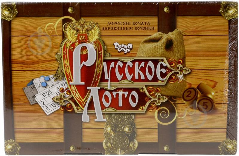 Игра настольная Danko Toys Русское Лото DT G39 - фото 1