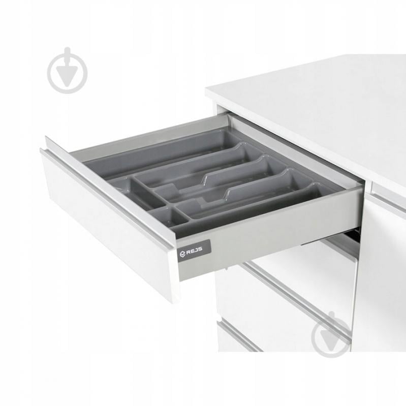 Лоток для столовых приборов Rejs PRO 730x490x45 мм фасад 800 мм пластиковый серый ТЕ13.2668.05.036 - фото 5 Лоток для столовых приборов Rejs PRO 730x490x45 мм фасад 800 мм пластиковый серый ТЕ13.2668.05.036 - фото 5