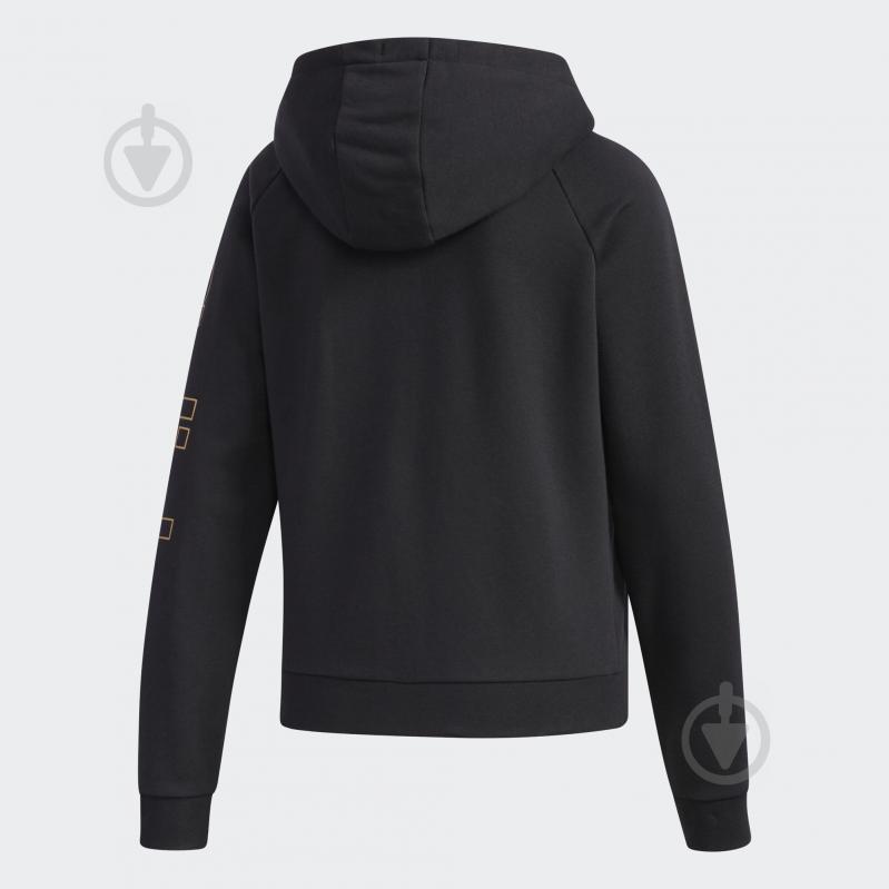 Джемпер Adidas W E BRAND HD TT FL0147 р. XS чорний - фото 2