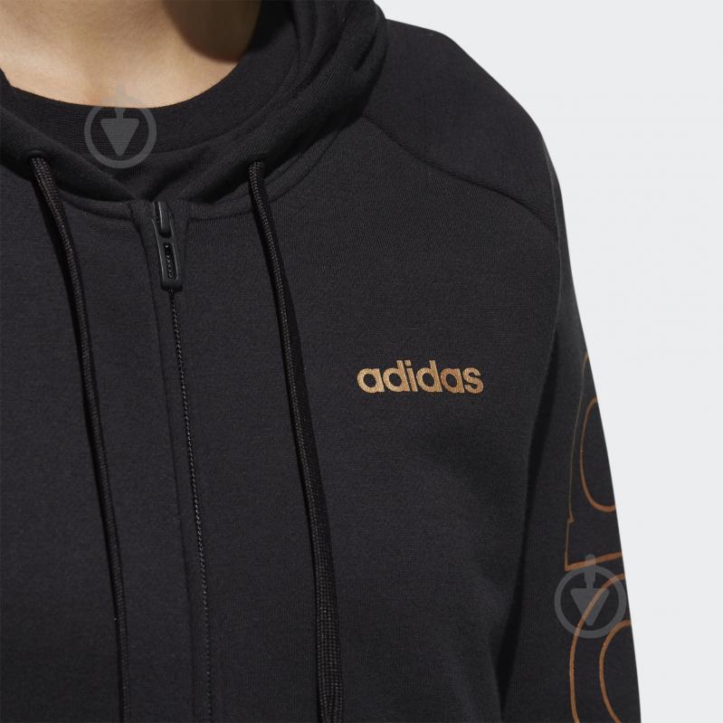 Джемпер Adidas W E BRAND HD TT FL0147 р. XS чорний - фото 7