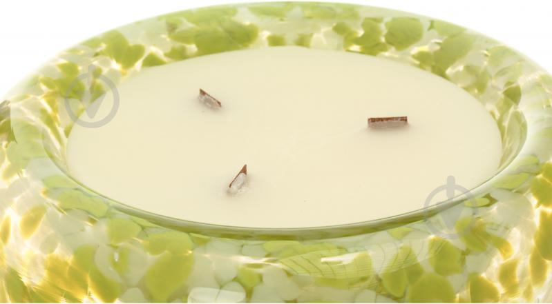 Свеча-ваза №14 24,5х12 см зеленая - фото 2