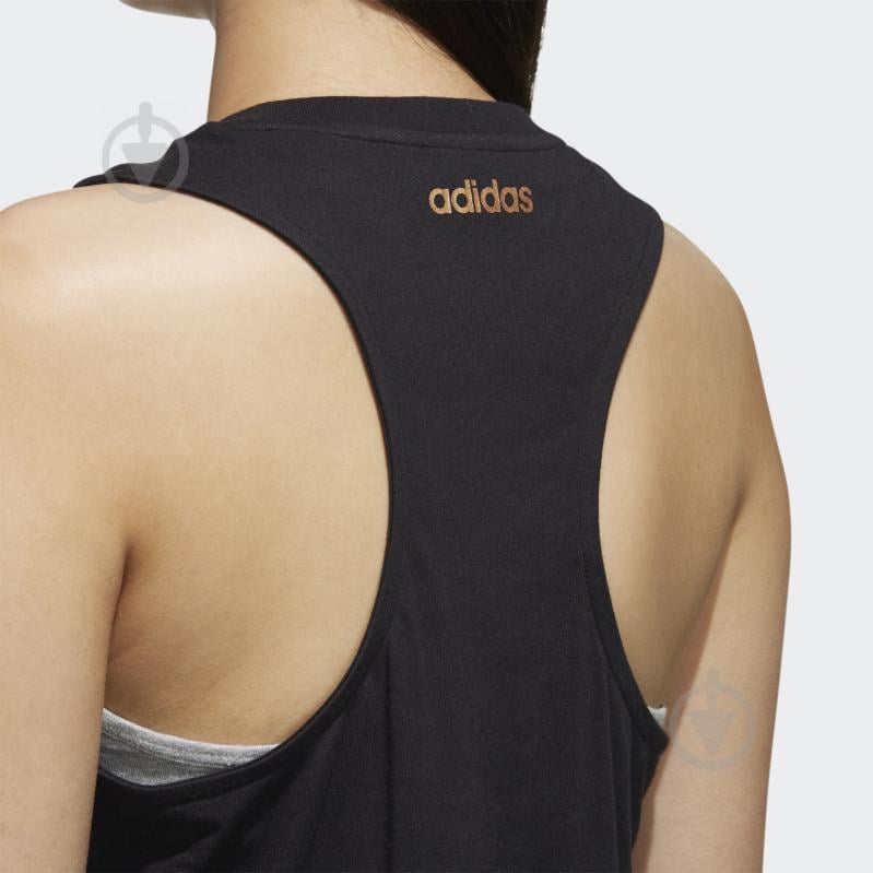 Майка Adidas W E BRANDED TK FL0165 р.XS черный - фото 9