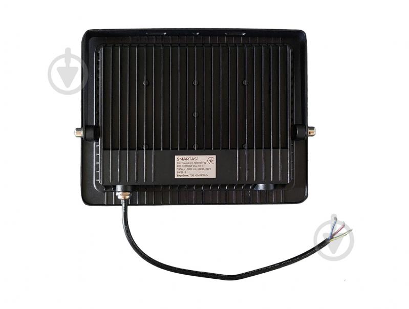 Прожектор светодиодный Smartas Messi 100 Вт IP66 черный MI3-320100W-255-19F1 - фото 6