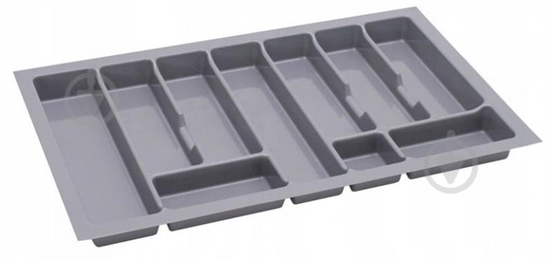 Лоток для столовых приборов Rejs UNI 730x430x45 мм фасад 800 мм пластиковый серый ТЕ13.2505.05.036 - фото 1 Лоток для столовых приборов Rejs UNI 730x430x45 мм фасад 800 мм пластиковый серый ТЕ13.2505.05.036 - фото 1