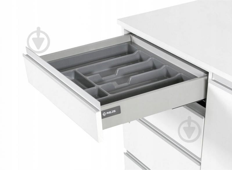 Лоток для столовых приборов Rejs UNI 730x430x45 мм фасад 800 мм пластиковый серый ТЕ13.2505.05.036 - фото 4 Лоток для столовых приборов Rejs UNI 730x430x45 мм фасад 800 мм пластиковый серый ТЕ13.2505.05.036 - фото 4