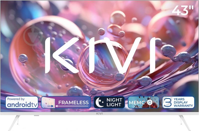Телевизор Kivi 43U760QW - фото 1 Телевизор Kivi 43U760QW - фото 1
