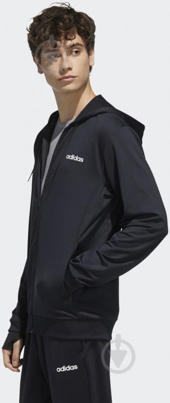 Джемпер Adidas M FAC FULLZIP FL0232 р. XL черный - фото 2