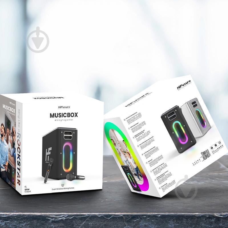 УЦІНКА! Акустична система HiFuture MusicBox black (УЦ №3900) - фото 9 УЦІНКА! Акустична система HiFuture MusicBox black (УЦ №3900) - фото 9