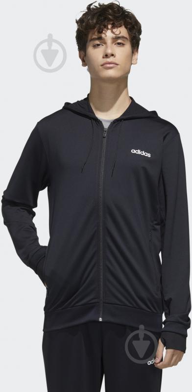 Джемпер Adidas M FAC FULLZIP FL0232 р. 2XL черный - фото 1