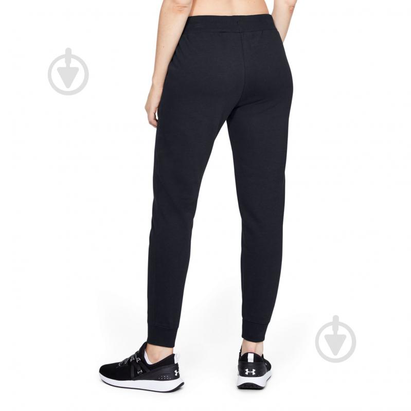 Брюки Under Armour RIVAL FLEECE SOLID PANT 1348570-001 р. S черный - фото 2