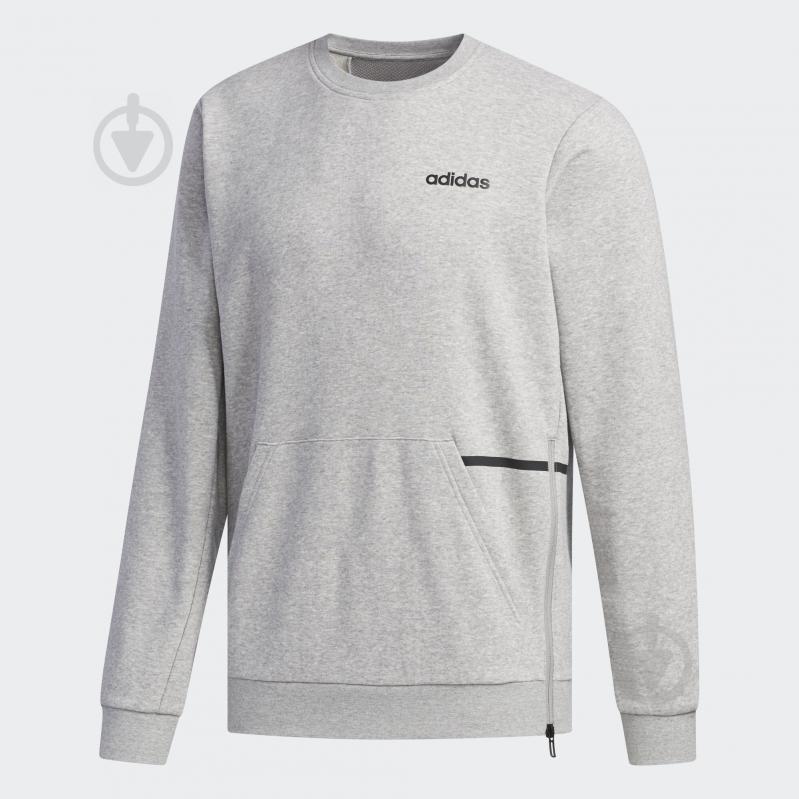 Свитшот Adidas M FAC CONF CREW FL0236 р. 2XL серый - фото 1