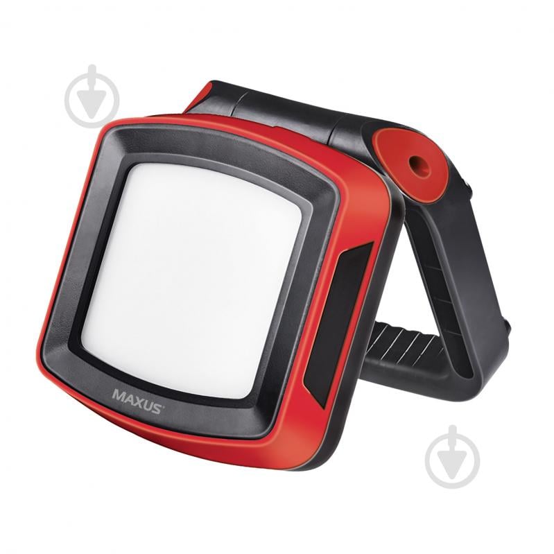 Ліхтар прожекторний Maxus Portable Emergency LED Light MAX-8W-RED-EM - фото 4