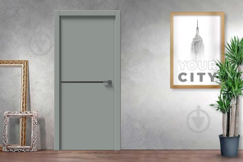 Дверное полотно IN WOOD ET-02 ПГ с черным молдингом и кромкой 600 мм пепельный софтач - фото 2 Дверное полотно IN WOOD ET-02 ПГ с черным молдингом и кромкой 600 мм пепельный софтач - фото 2