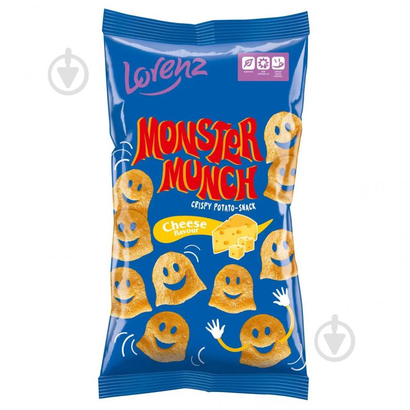 Снеки Lorenz Monster Munch сыр 75г - фото 1