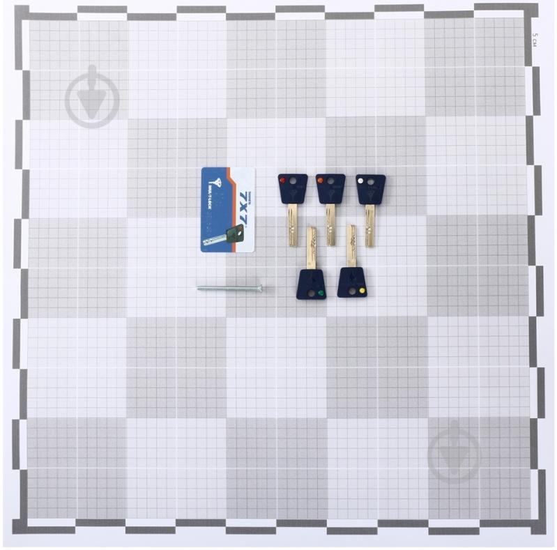 Циліндр Mul-T-Lock 7х7 35x50 ключ-ключ 85 мм нікель - фото 3 Циліндр Mul-T-Lock 7х7 35x50 ключ-ключ 85 мм нікель - фото 3