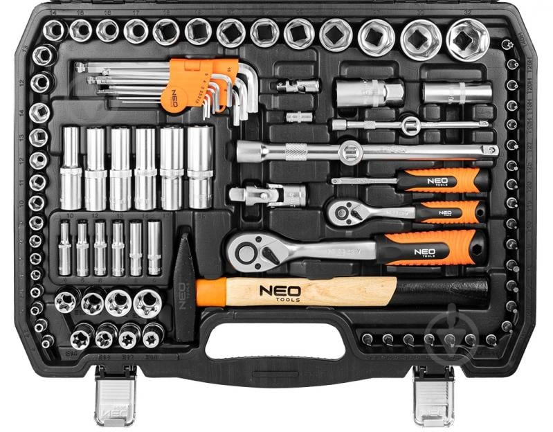 Набор ручного инструмента NEO tools 122 шт. 10-196 - фото 3 Набор ручного инструмента NEO tools 122 шт. 10-196 - фото 3