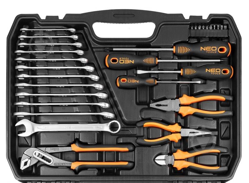 Набор ручного инструмента NEO tools 122 шт. 10-196 - фото 7 Набор ручного инструмента NEO tools 122 шт. 10-196 - фото 7