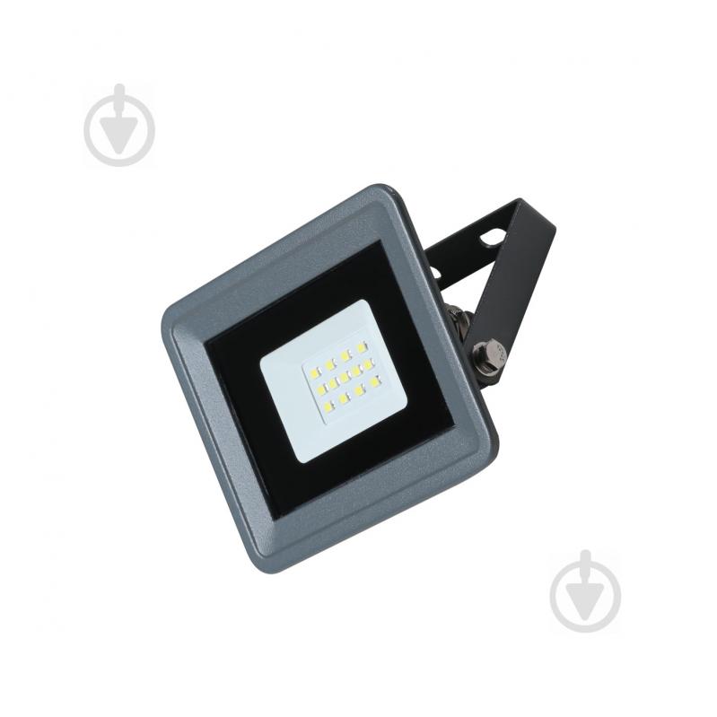 Прожектор Светкомплект LED FL-FP 010 SMD 6000 К 10 Вт IP65 сірий - фото 2