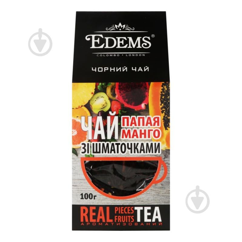 Чай чорний Edems папая манго 100 г - фото 1
