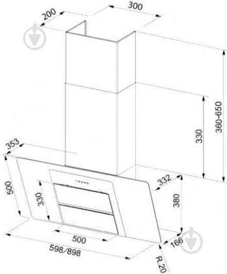 Вытяжка Faber NORTHIA EV8 BK A90 - фото 6 Вытяжка Faber NORTHIA EV8 BK A90 - фото 6