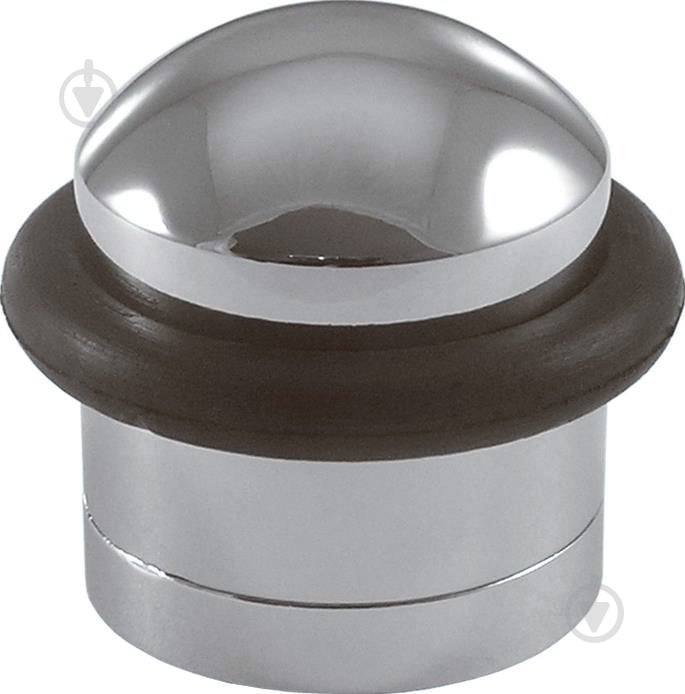 Стопор дверной Larvij LDS002CH хром - фото 1