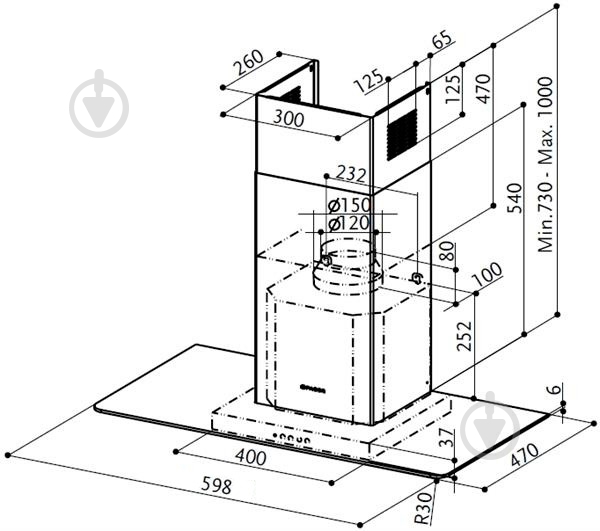 Вытяжка Faber NICE X/V 60 - фото 4