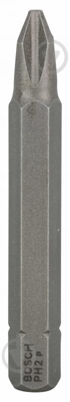 Набор бит Bosch Extra Hard 51 мм PH2 3 шт. 2607001522 - фото 1