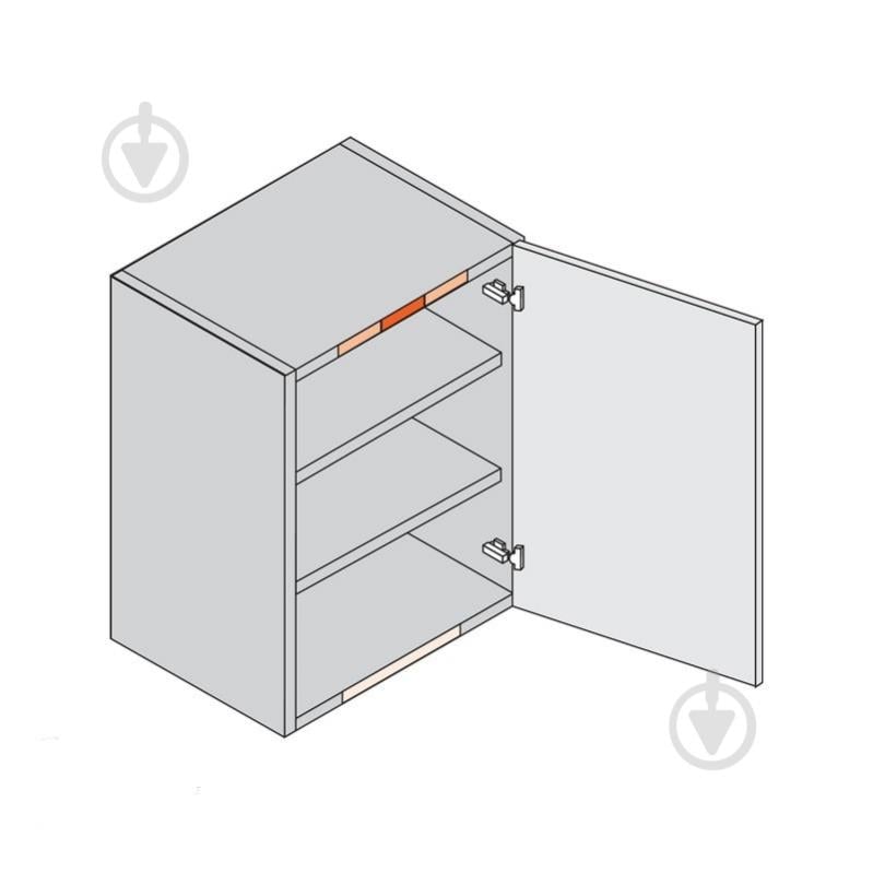 Амортизатор Blum BLUMOTION темно-серый врезной монтаж со стороны ручки 970.1002 Push open - фото 3