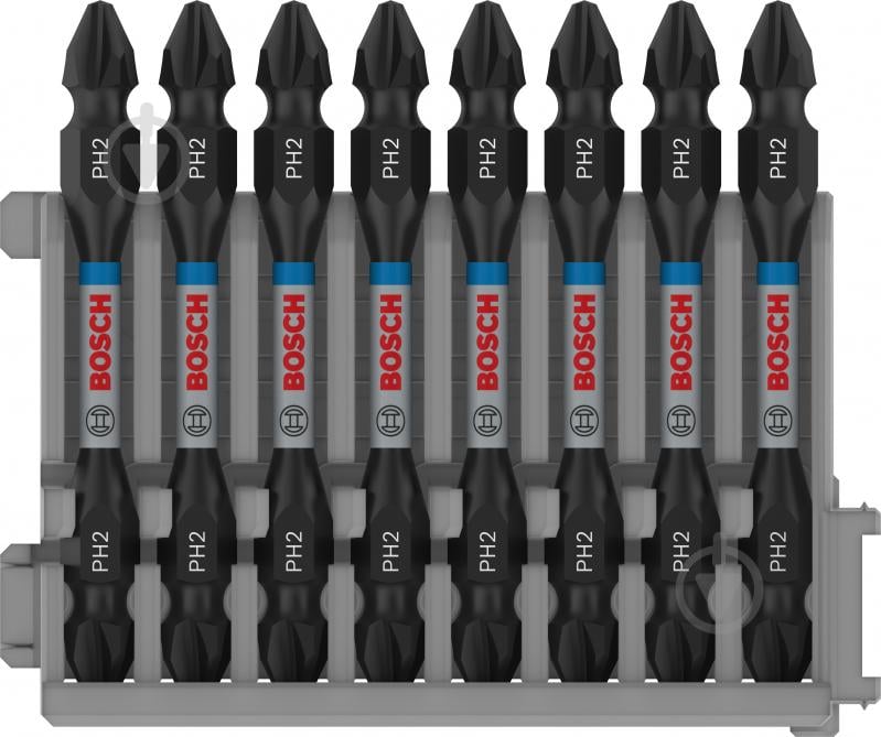 Набор бит Bosch Impact Control PH2-PH2 65 мм 8 шт. 2608522337 - фото 1 Набор бит Bosch Impact Control PH2-PH2 65 мм 8 шт. 2608522337 - фото 1