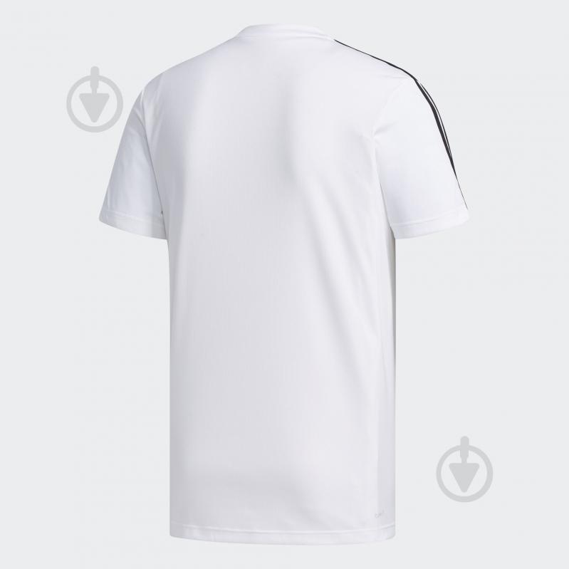 Футболка Adidas M D2M 3S TEE FL0356 р.2XL белый - фото 2