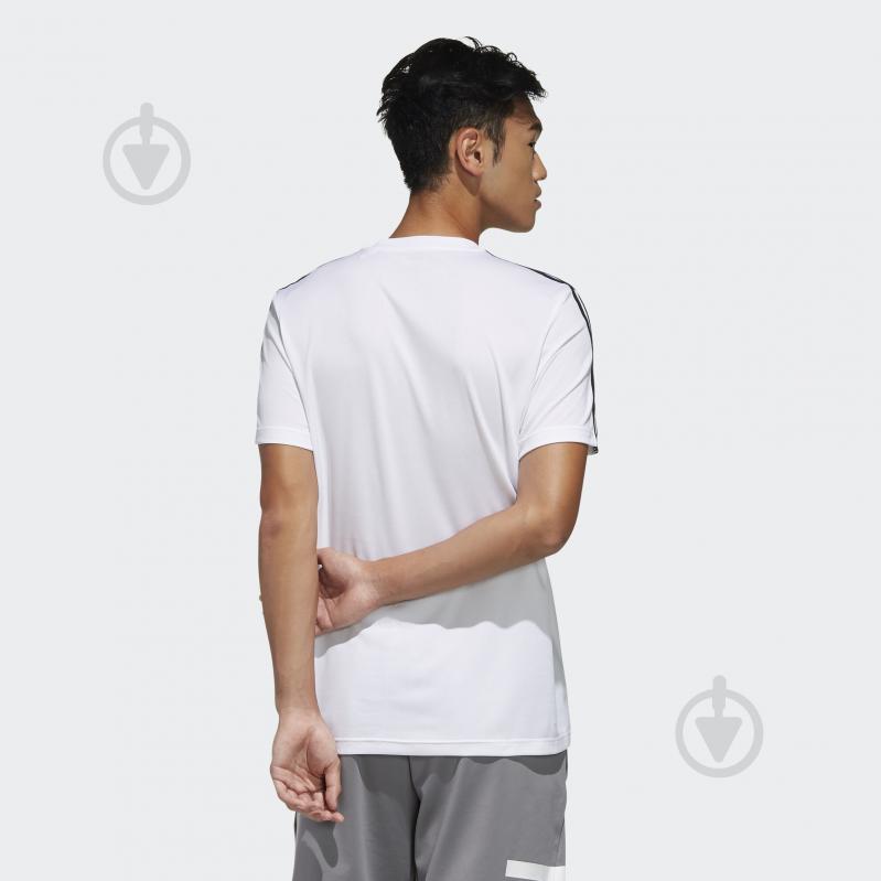 Футболка Adidas M D2M 3S TEE FL0356 р.2XL белый - фото 5