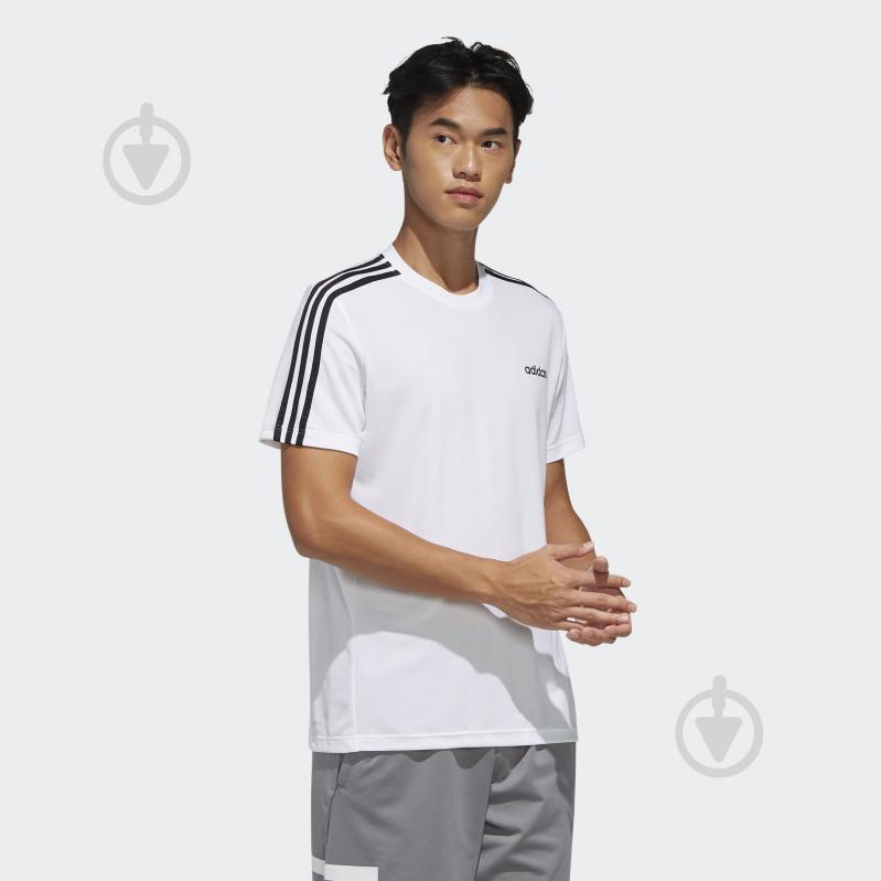Футболка Adidas M D2M 3S TEE FL0356 р.2XL белый - фото 6