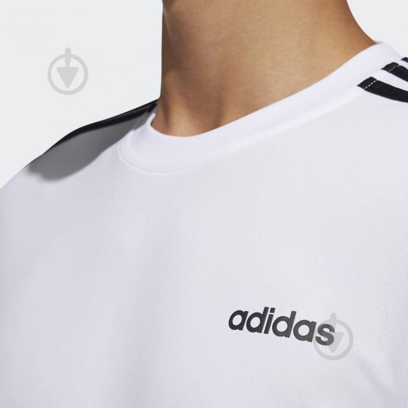 Футболка Adidas M D2M 3S TEE FL0356 р.2XL белый - фото 7